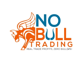 No Bull$#%! Trading  logo design by fawadyk