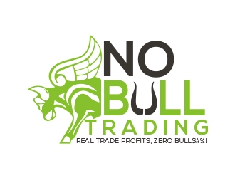 No Bull$#%! Trading  logo design by fawadyk