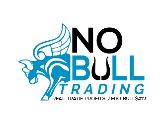 No Bull$#%! Trading  logo design by fawadyk