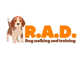 R.A.D. dog logo design by ElonStark