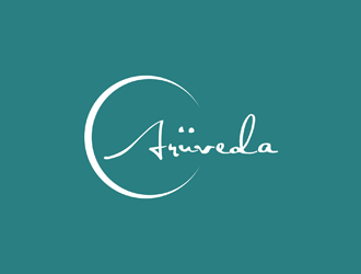 Arüveda logo design by johana