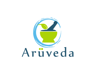 Arüveda logo design by bloomgirrl