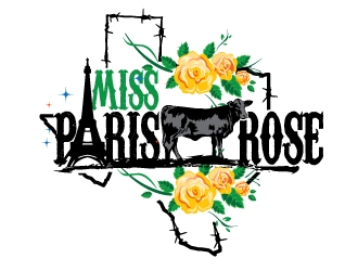 Miss Paris Rose logo design by shere