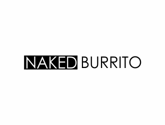 Naked Burrito logo design by giphone