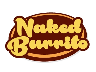 Naked Burrito logo design by ElonStark