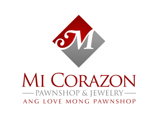 Mi Corazon Pawnshop & Jewelry logo design by kunejo