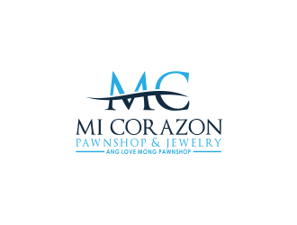 Mi Corazon Pawnshop &amp; Jewelry logo design by giphone