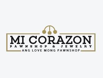 Mi Corazon Pawnshop &amp; Jewelry logo design by nikkl