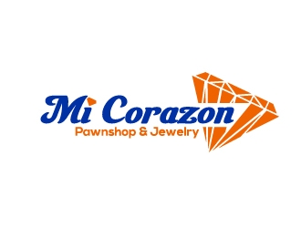 Mi Corazon Pawnshop &amp; Jewelry logo design by Ultimatum