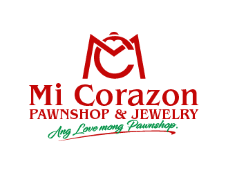 Mi Corazon Pawnshop &amp; Jewelry logo design by reight