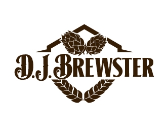 D.J. Brewster (Brand) logo design by ElonStark