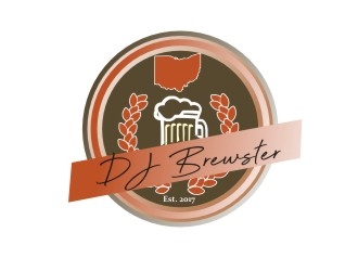 D.J. Brewster (Brand) logo design by artomoro