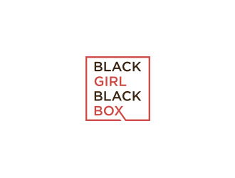 Black Girl Black Box logo design by mbamboex