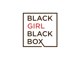 Black Girl Black Box logo design by mbamboex