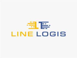 LINE LOGIS logo design by meliodas
