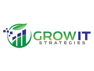 Grow IT Strategies logo design by jaize