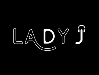 Lady J Events logo design by RealTaj