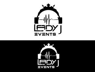 Lady J Events logo design by reni81