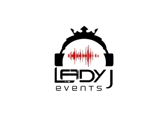 Lady J Events logo design by reni81