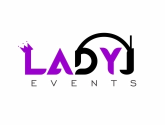 Lady J Events logo design by Day2DayDesigns