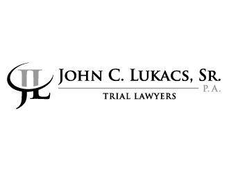 John C. Lukacs, P.A. logo design by akilis13
