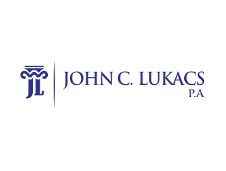 John C. Lukacs, P.A. logo design by YONK