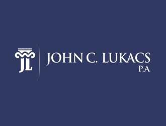 John C. Lukacs, P.A. logo design by YONK