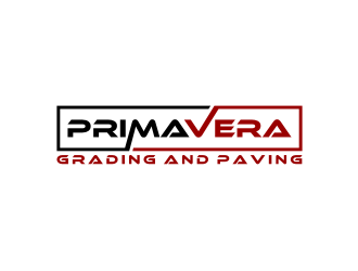 Primavera grading and paving logo design by asyqh