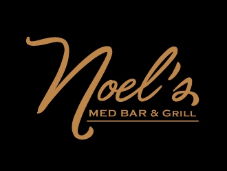 Noels MED BAR & Grill logo design by Conception
