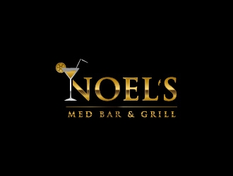 Noels MED BAR & Grill logo design by usef44