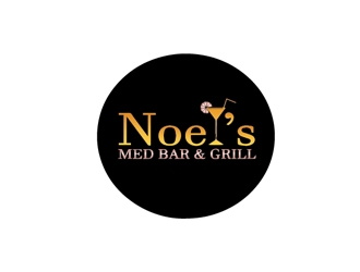 Noels MED BAR & Grill logo design by Roma