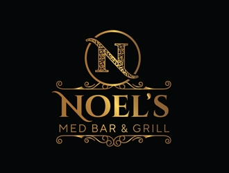 Noels MED BAR & Grill logo design by Roma