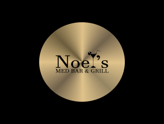 Noels MED BAR & Grill logo design by giphone