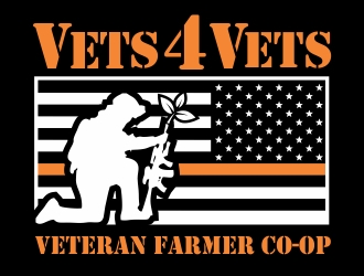Vets 4 Vets logo design by ruki