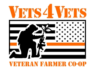 Vets 4 Vets logo design by ruki