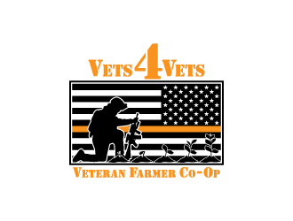 Vets 4 Vets logo design by hwkomp