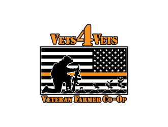 Vets 4 Vets logo design by hwkomp