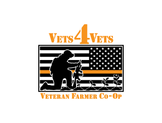 Vets 4 Vets logo design by hwkomp