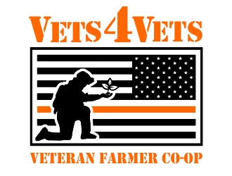 Vets 4 Vets logo design by ruki