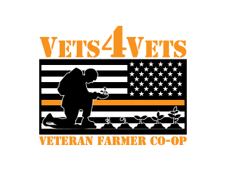 Vets 4 Vets logo design by fastsev
