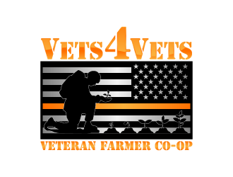 Vets 4 Vets logo design by fastsev
