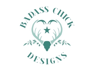 Badass Chick Designs logo design by cikiyunn