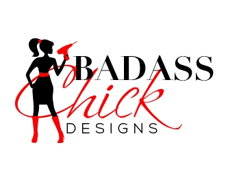 Badass Chick Designs logo design by avatar