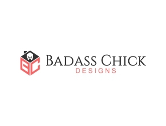 Badass Chick Designs logo design by MRANTASI