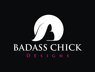 Badass Chick Designs logo design by gitzart
