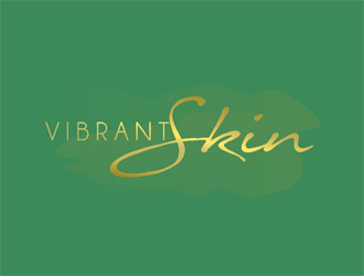 Vibrant Skin logo design by coco