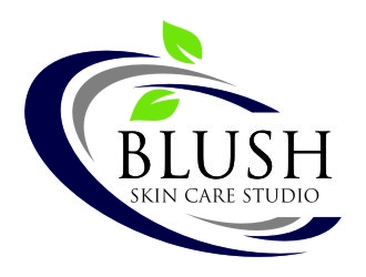 Blush Skin Care Studio logo design by jetzu