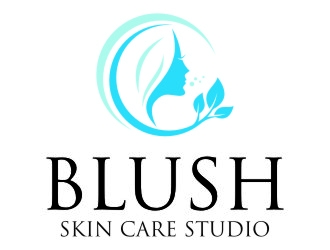 Blush Skin Care Studio logo design by jetzu