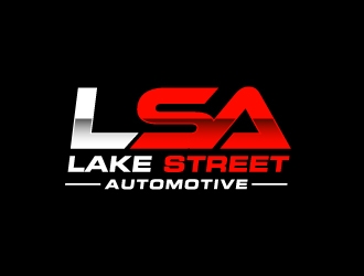 Lake Street Automotive  logo design by labo