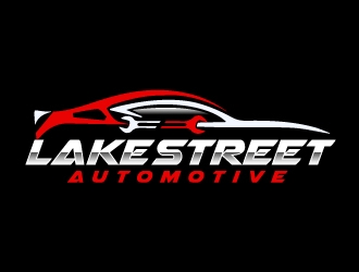 Lake Street Automotive  logo design by ElonStark